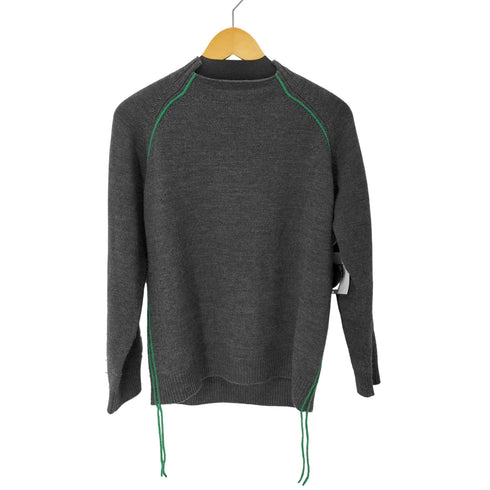 スドーク soduk 22AW Stitching Knit Top ステッチデザインモックネックニット レディース
