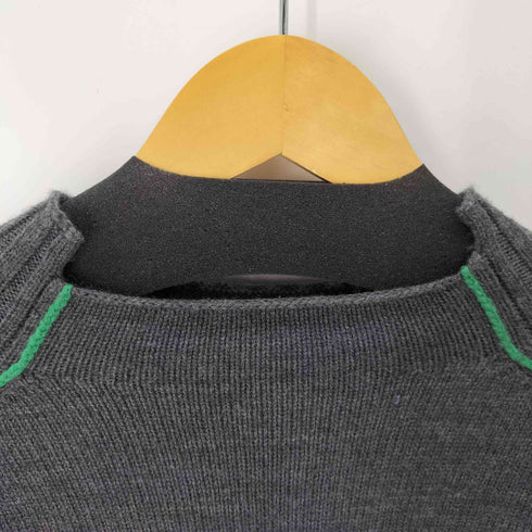スドーク soduk 22AW Stitching Knit Top ステッチデザインモックネックニット レディース
