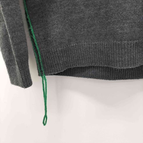 スドーク soduk 22AW Stitching Knit Top ステッチデザインモックネックニット レディース