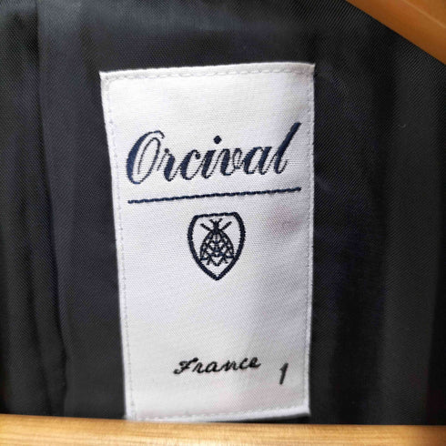 オーチバル ORCIVAL ジーロングラムズメルトンPコート レディース JPN:1
