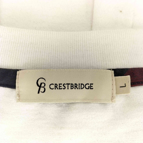 ブルーレーベルクレストブリッジ BLUE LABEL CRESTBRIDGE ロゴプリントTシャツ メンズ JPN:L