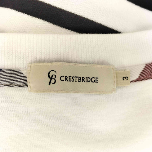ブルーレーベルクレストブリッジ BLUE LABEL CRESTBRIDGE ボーダーTシャツ メンズ JPN:3