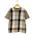 ブラックレーベルクレストブリッジ BLACK LABEL CRESTBRIDGE チェック柄Tシャツ メンズ JPN:XL