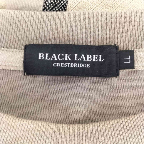 ブラックレーベルクレストブリッジ BLACK LABEL CRESTBRIDGE チェック柄Tシャツ メンズ JPN:XL