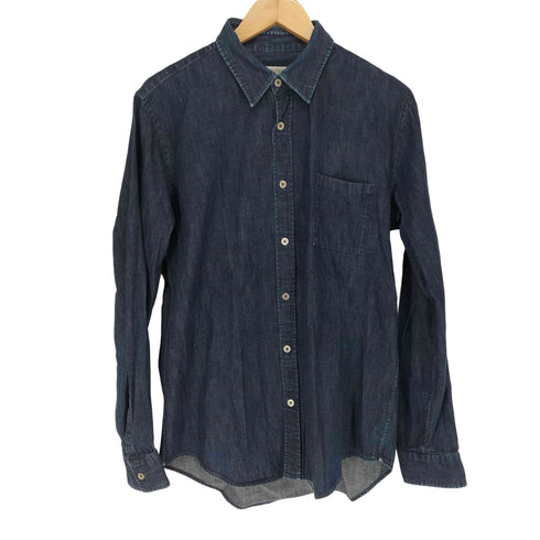 ジョンローレンスサリバン JOHN LAWRENCE SULLIVAN DENIM DRESS SHIRT メンズ 36