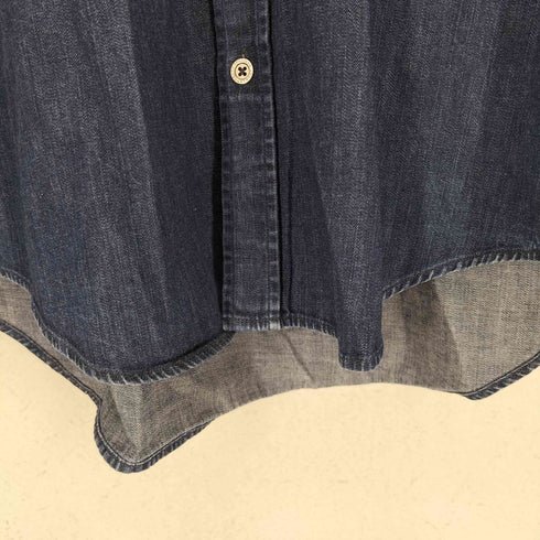 ジョンローレンスサリバン JOHN LAWRENCE SULLIVAN DENIM DRESS SHIRT メンズ 36