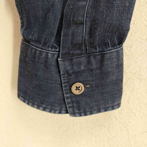 ジョンローレンスサリバン JOHN LAWRENCE SULLIVAN DENIM DRESS SHIRT メンズ 36