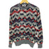 ミッソーニスポーツ MISSONI SPORTS 90s イタリア製 総柄 マルチカラー クルーネックニット メンズ