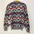 ミッソーニスポーツ MISSONI SPORTS 90s イタリア製 総柄 マルチカラー クルーネックニット メンズ