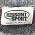 ミッソーニスポーツ MISSONI SPORTS 90s イタリア製 総柄 マルチカラー クルーネックニット メンズ