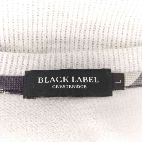 ブラックレーベルクレストブリッジ BLACK LABEL CRESTBRIDGE チェック柄ポケットニット メンズ JPN:L