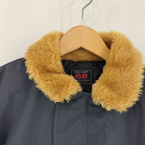 シックスティエイトアンドブラザーズ 68&BROTHERS N-1 Deck Jacket - Charcoal メンズ JPN:XL