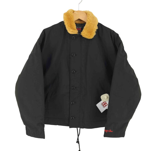 シックスティエイトアンドブラザーズ 68&BROTHERS N-1 Deck Jacket - Black メンズ JPN:M