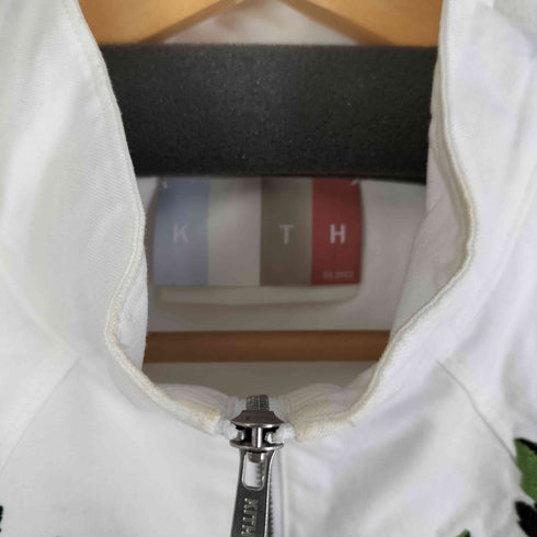 キス KITH 22ss floral oxford blake zip front shirt メンズ
