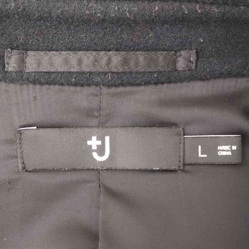 ユニクロプラスジェイ UNIQLO+J ショート丈 Pコート メンズ JPN:L