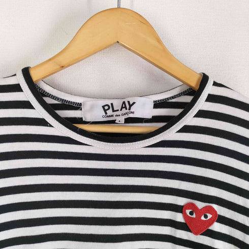 プレイコムデギャルソン PLAY COMME des GARCONS PLAY STRIPED T-SHIRT メンズ import:L