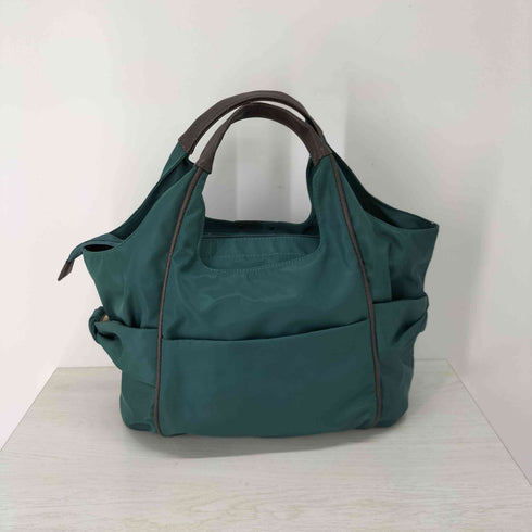 GUSCIO パイピングナイロンハンドバッグ レディース