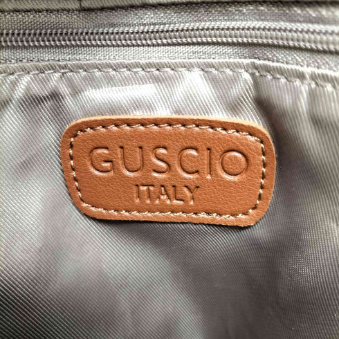 GUSCIO パイピングナイロンハンドバッグ レディース