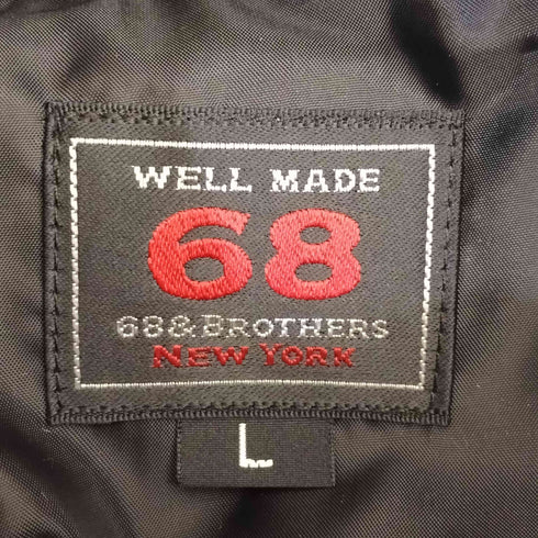 シックスティエイトアンドブラザーズ 68&BROTHERS Big Puff Jacket - Charcoal メンズ JPN:L