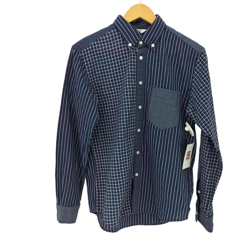 タケオキクチ TAKEO KIKUCHI マルチパターン コットン ポリ B.D L/S シャツ メンズ JPN:2