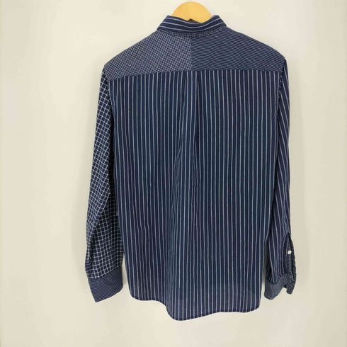 タケオキクチ TAKEO KIKUCHI マルチパターン コットン ポリ B.D L/S シャツ メンズ JPN:2