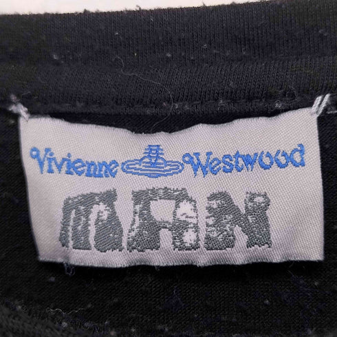ヴィヴィアンウエストウッドマン Vivienne Westwood MAN 07aw スタッフインターナショナルタグ 半袖Tシャツ メンズ