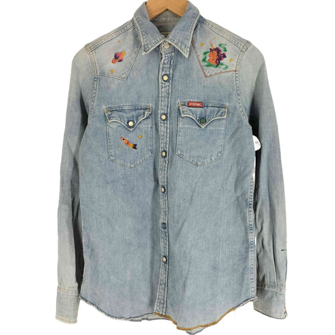 ヒステリックグラマー HYSTERIC GLAMOUR ウエスタンデニムシャツ メンズ import:M
