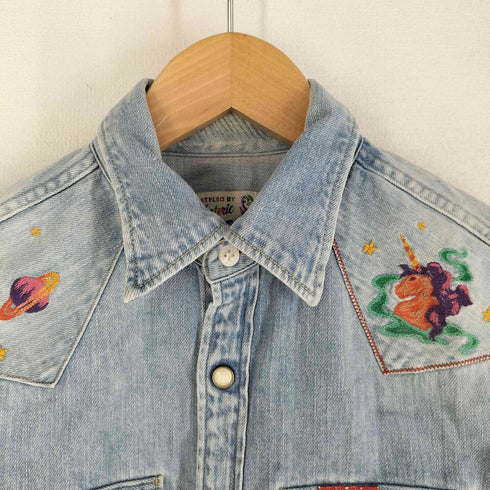 ヒステリックグラマー HYSTERIC GLAMOUR ウエスタンデニムシャツ メンズ import:M