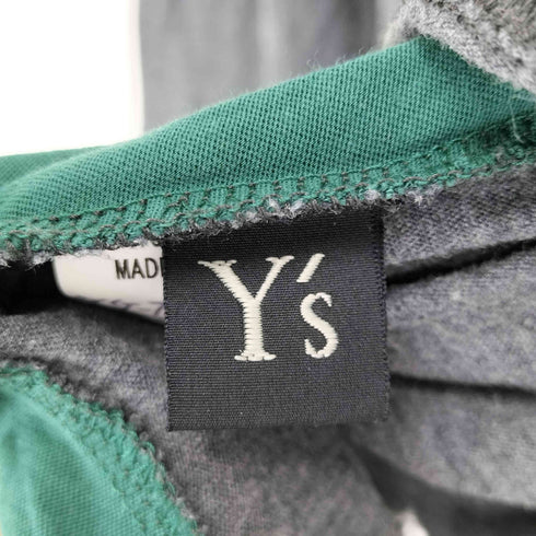 ワイズ Ys マルチカラー切り替えフレアカットソー レディース