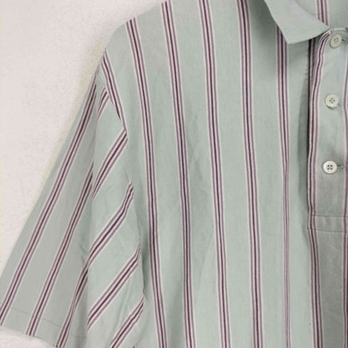 ポロバイラルフローレン Polo by RALPH LAUREN ストライプコットンポロシャツ メンズ M
