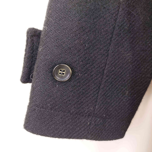 ハリスツイード Harris Tweed キャラクターモチーフ ダッフルコート レディース L