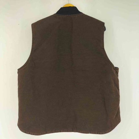 カーハート Carhartt フロントロゴ刺繍 ダックベスト メンズ JPN:XL