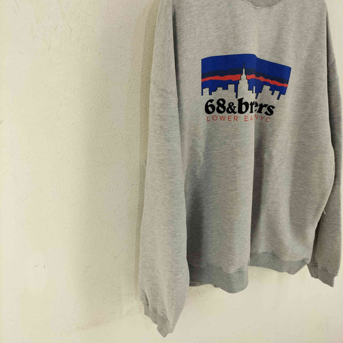 シックスティエイトアンドブラザーズ 68&BROTHERS Crew Sweat MHT メンズ JPN:XL
