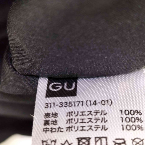 ジーユー GU ヒートパデットブルゾン 中綿 ジャケット メンズ JPN:M