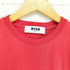 エムエスジーエム MSGM ロゴプリント半袖Tシャツ メンズ S