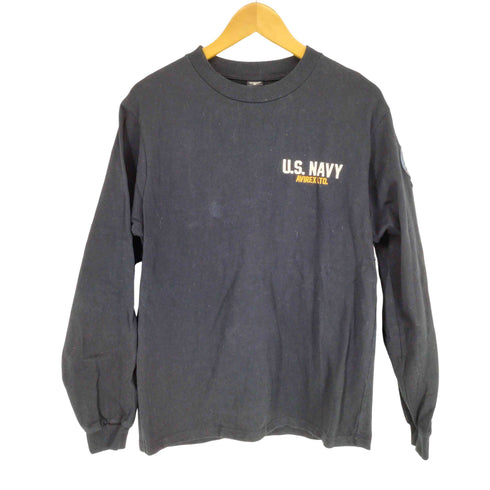 アヴィレックス AVIREX U.S.NAVY TOPGUN long sleeve メンズ M