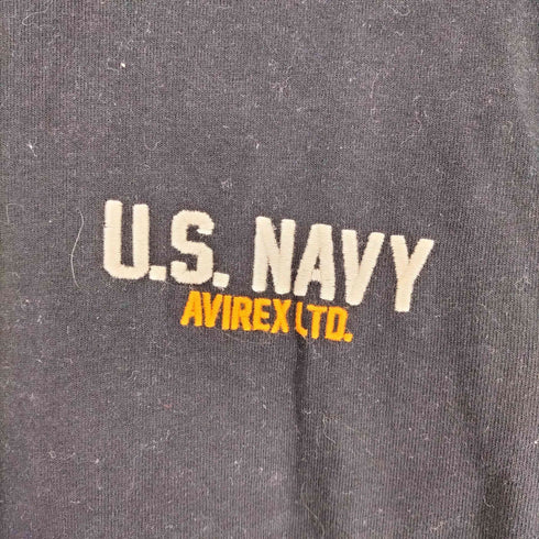 アヴィレックス AVIREX U.S.NAVY TOPGUN long sleeve メンズ M