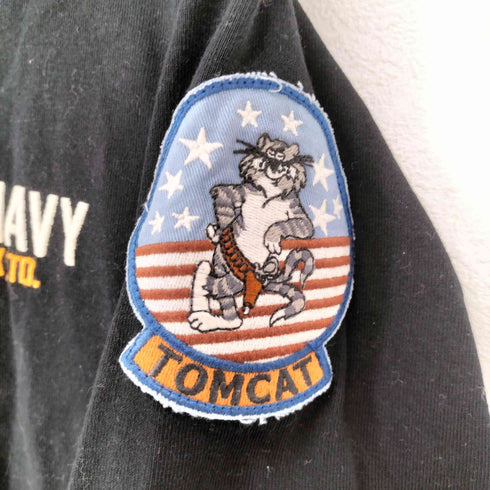 アヴィレックス AVIREX U.S.NAVY TOPGUN long sleeve メンズ M