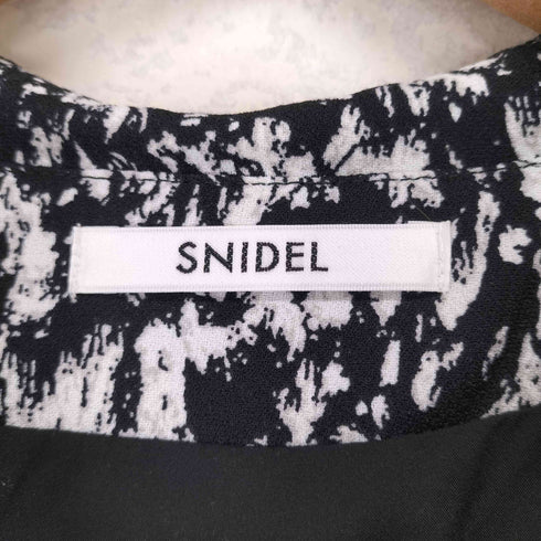 スナイデル snidel ビッグカラーコルセットワンピース レディース 0