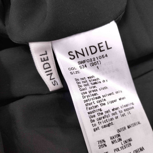 スナイデル snidel 総柄ワンピース レディース 1