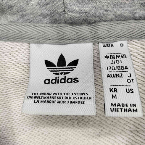 アディダス adidas ラインデザインパーカー レディース 170