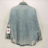 ザラ ZARA RIPPED OVERSIZED OVERSHIRT オーバーサイズ デニム シャツ ジャケット レディース import:M
