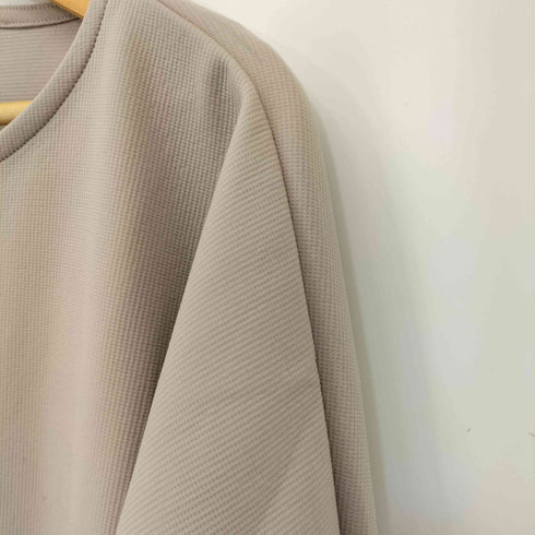 ムジラボ MUJI labo 撥水二重編み長袖プルオーバー メンズ JPN:XL
