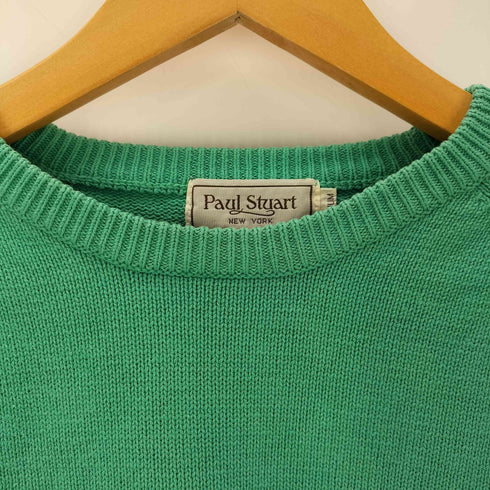 ポールスチュアート Paul Stuart コットンクルーネックニットセーター レディース import:M