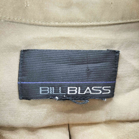 ビルブラス BILL BLASS ノーカラーシャツ メンズ