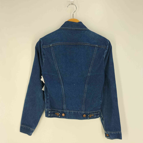 ラングラー Wrangler 70-80s USA製 黒三角タグ ボタン裏K4D デニムジャケット レディース