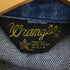 ラングラー Wrangler 70-80s USA製 黒三角タグ ボタン裏K4D デニムジャケット レディース