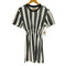 アディダスオリジナルス adidas Originals Smocked Stripe Dress スモック ストライプ ドレス ワンピース パフォーマンス ロゴ 刺繍 レディース JPN:L