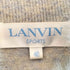ランバン LANVIN SPORT ファー ジップアップ ニット ベスト メンズ 40