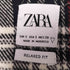 ザラ ZARA RELAXED FIT タータンチェック フーデッド フランネル シャツ パーカー メンズ import:S